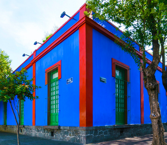 Visiter la maison de Frida Kahlo