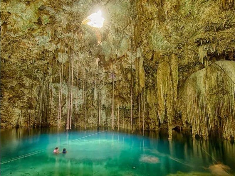 Cenotes Mexique : Cenote Dzitnup à Valladolid 