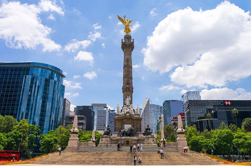 Paseo de la Reforma : l'avenue des monuments et de l'élégance