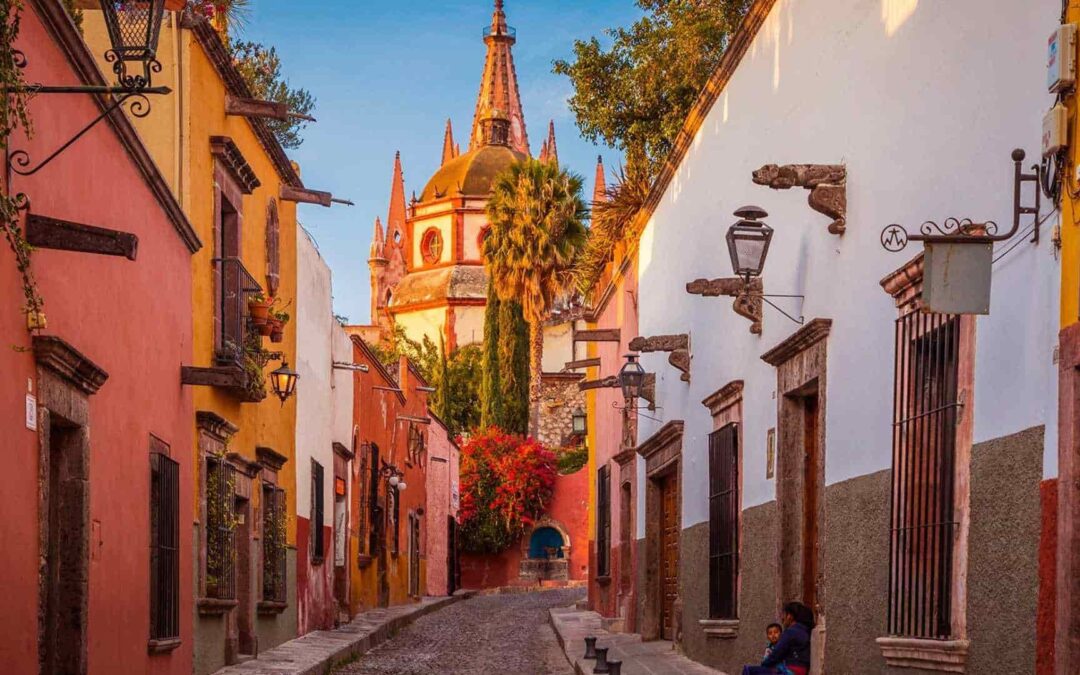 San Miguel de Allende : Calle cuna de Allende