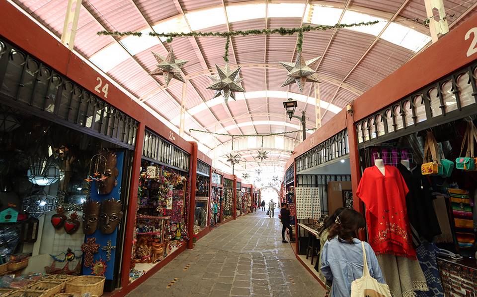 Marché artisanal à San Miguel de Allende 