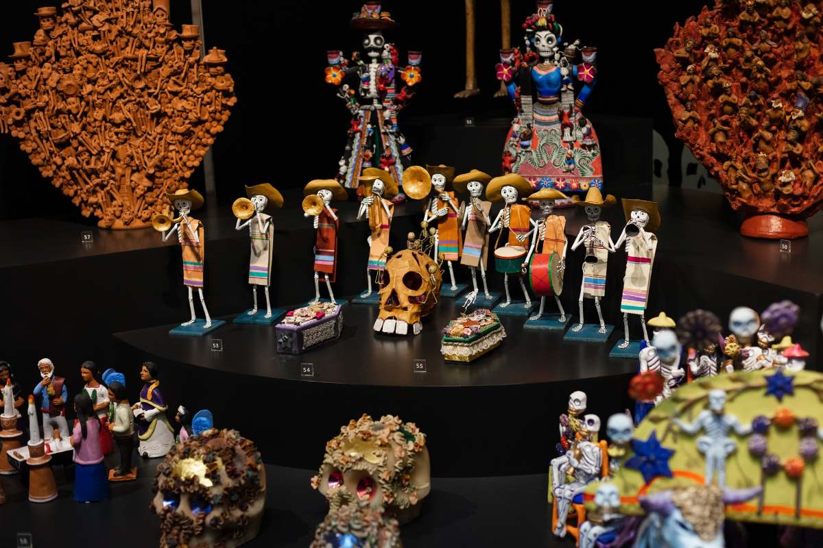 Dia de muertos à Mexico City : musée d'art populaire