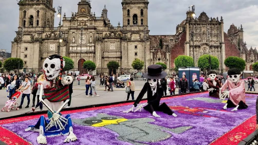 Mega ofrenda Zocalo