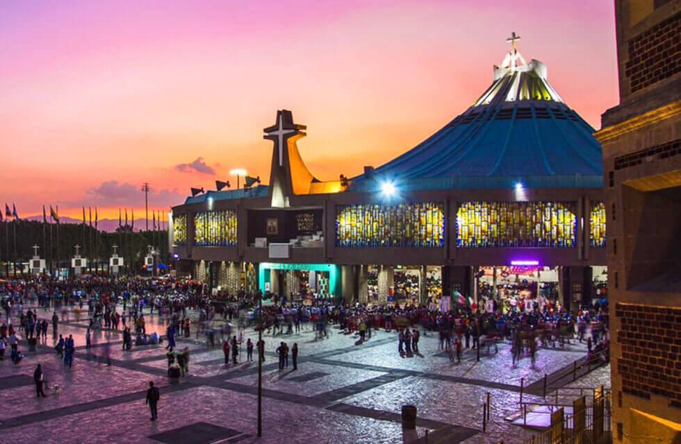 Basilique de Guadalupe à Mexico City