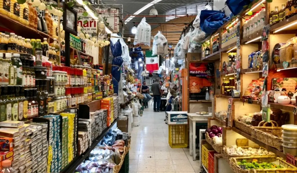 Marchés à Mexico City : mercado medellin