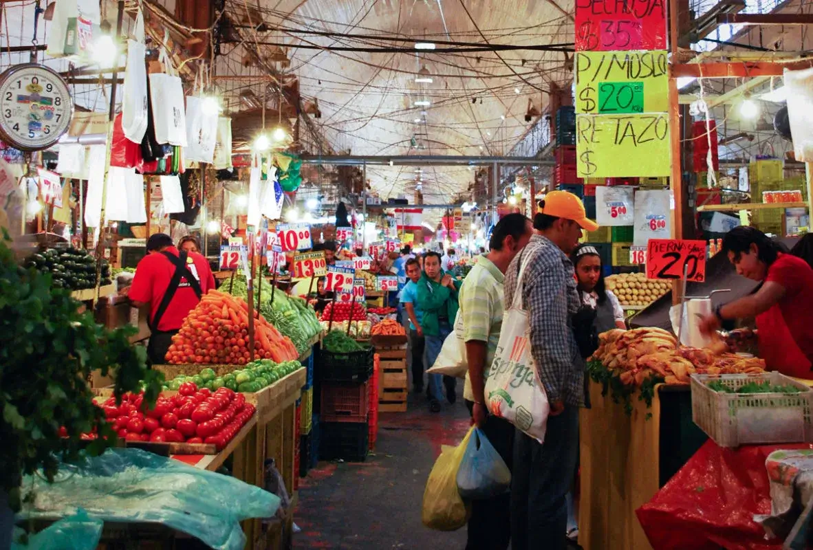 Mercado La Merced à Mexico City