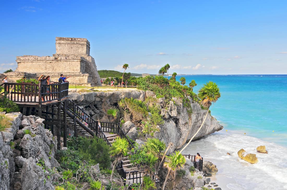 Visiter les ruines de Tulum