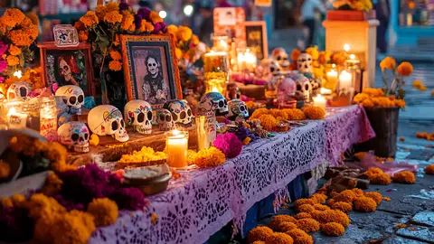 dia de muertos à Oaxaca