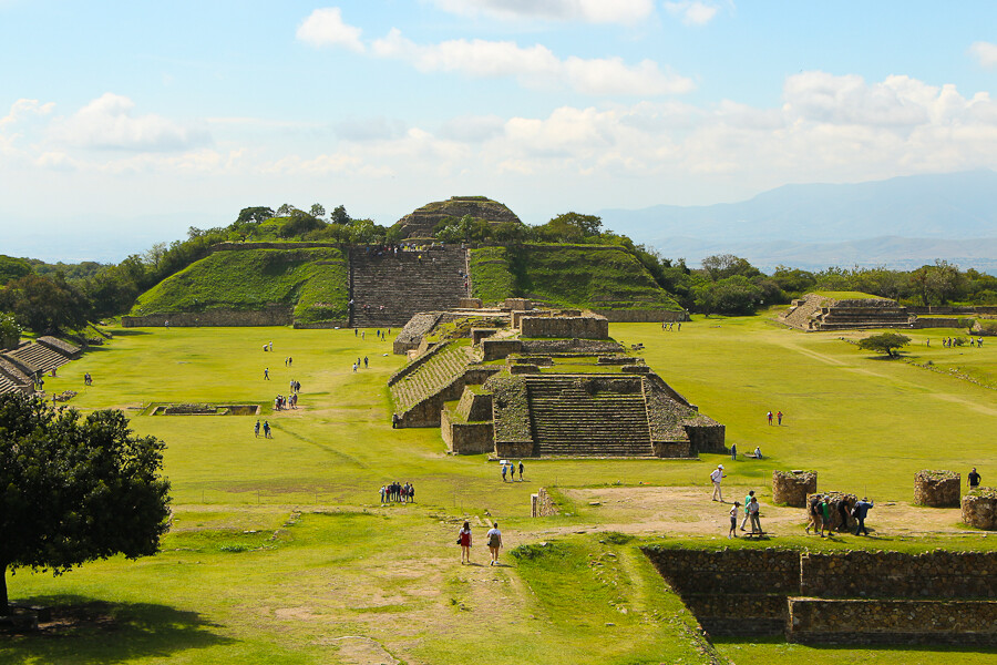 Monte Alban à Oaxaca