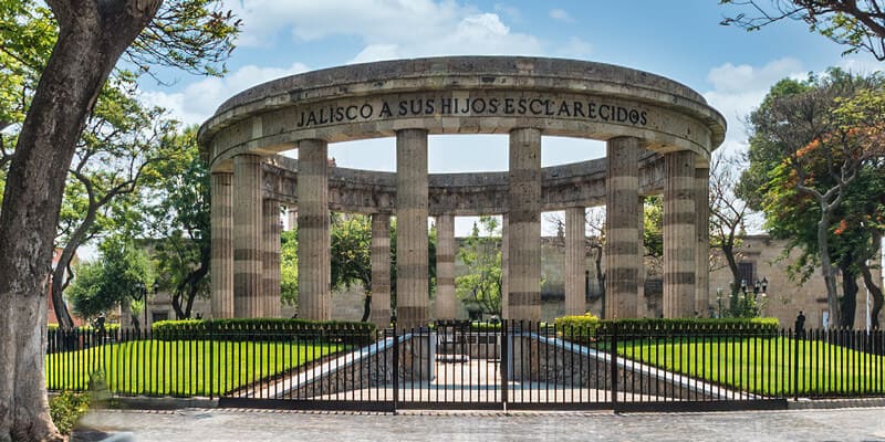 Visiter Guadalajara : Rotonda de los Jaliscienses Ilustres