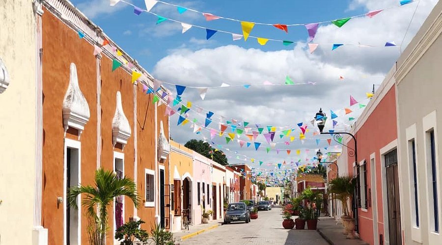 Calzada de los Frailes Valladolid Mexique