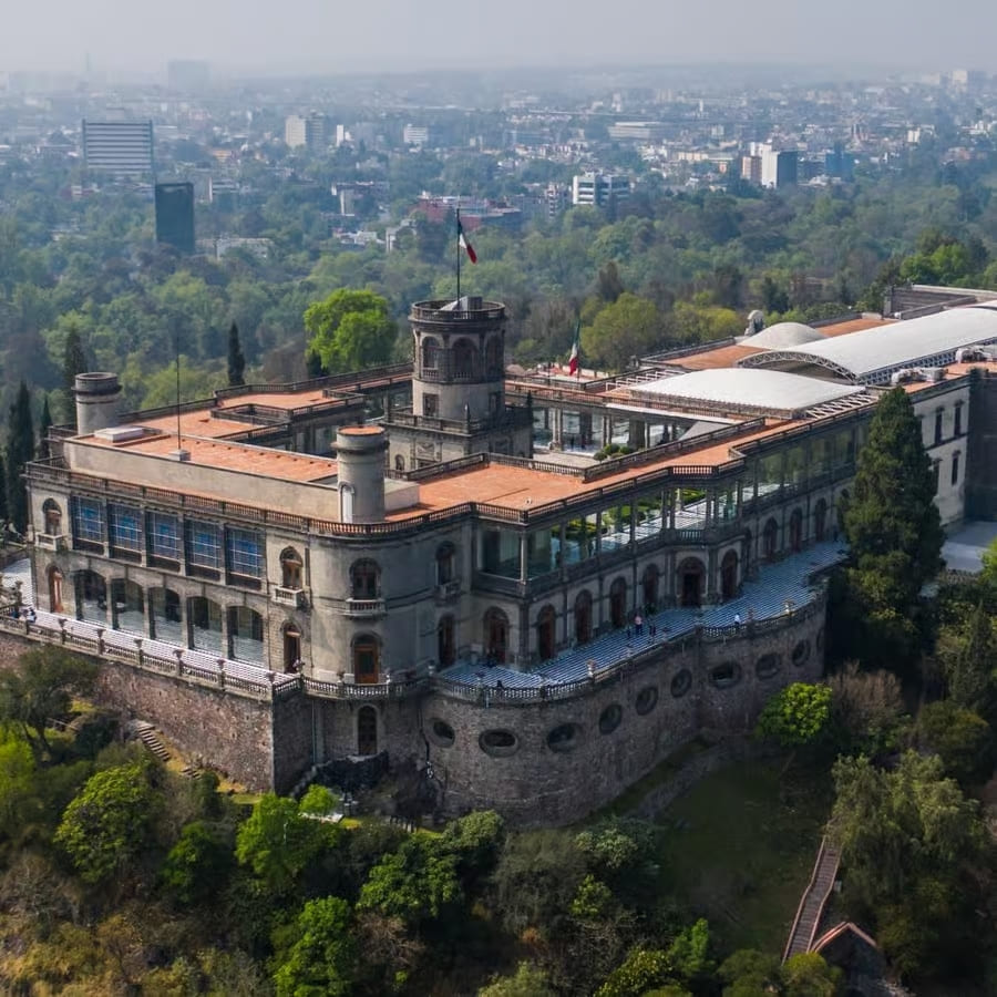 Chapultepec castle Mexico City<br />
