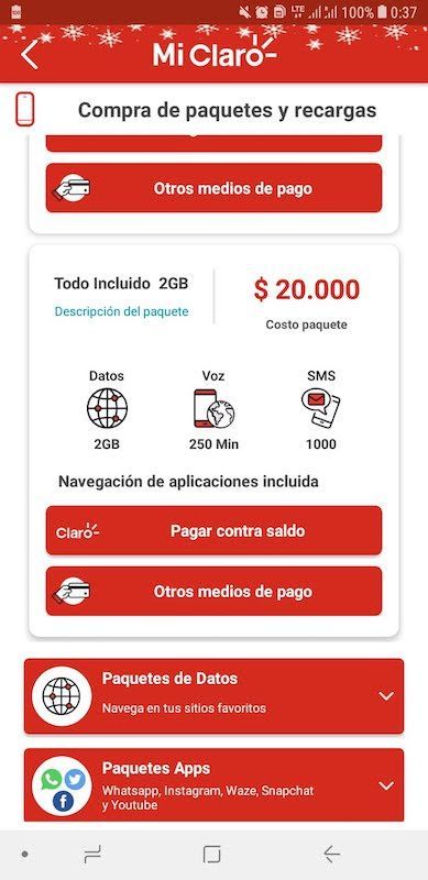 Carte sim locale colombienne